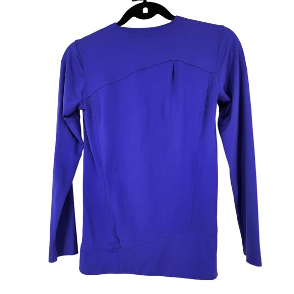 Salomon Womens Purple Long Sleeve Pullover Asymmetric Base Layer Size XS - Picture 4 of 4
